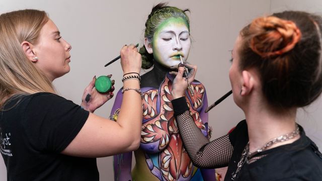 Championnat Body Painting Contest, 14 avril 2025
